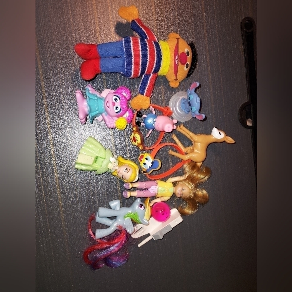 Toy lot sesame street etc